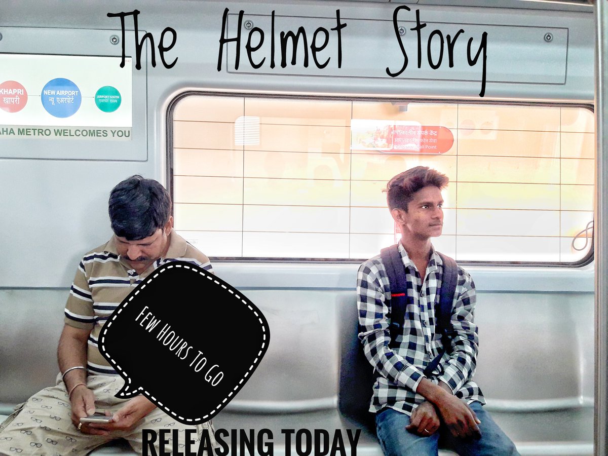 BunkMatesPro's tweet photo. Finally Releasing Day Is Here .... Just Few More Hours Wait !!! #TheHelmetStory Jald Aa Rahi Hai Aapke E-Devices Par 😉😉😉 #ReleasingToday https://t.co/kFMhCQxKax