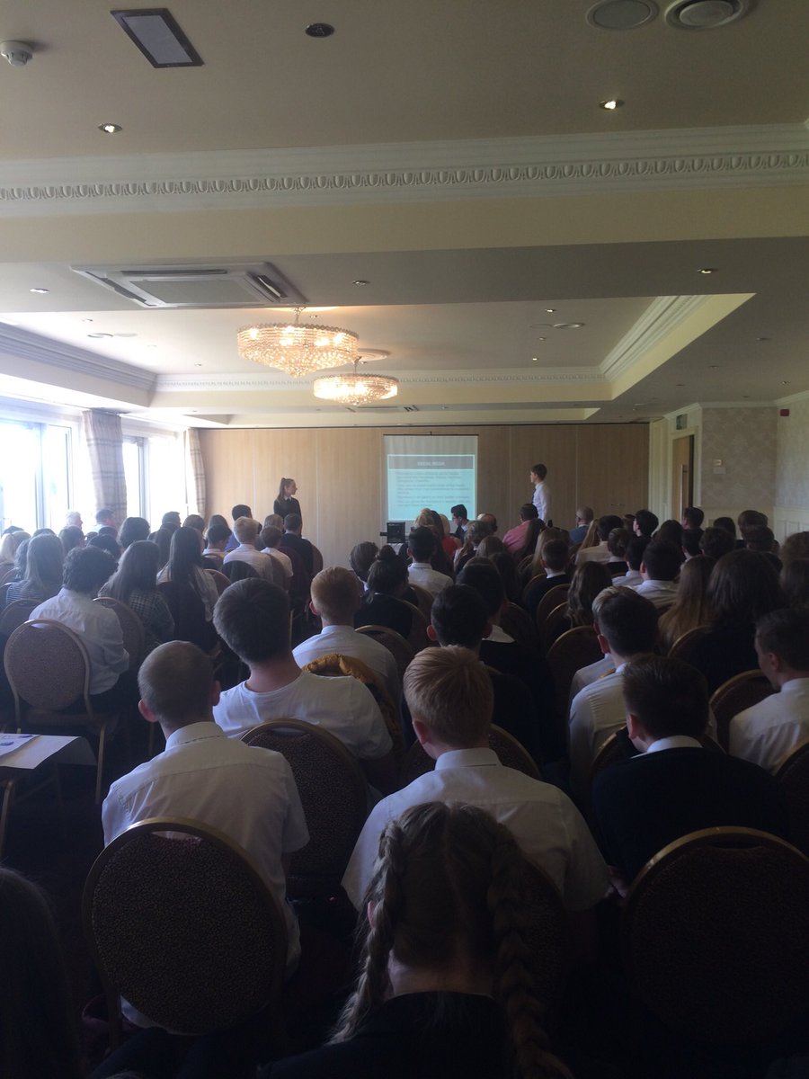 Stewarton_Acad's tweet photo. #Learn4work presentations today @TheFenwickHotel . Excellent presentations from S3! @DYWAyrshire https://t.co/KUNk62c1S9