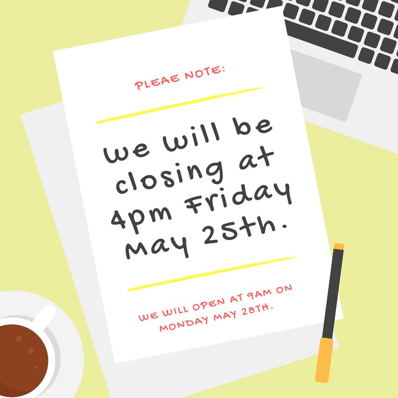 Luxfurniture238's tweet photo. Happy Thursday! Please note we are closing early tomorrow. We will be open from 9am - 4pm. We will be back in the office at 9am on Monday May 28th. Thank you!  #closingearly #fridayclosing #hours #luxfurniturerentals #rentwithlux #homestaging #realestate #stagingsells https://t.co/56eC29thJS