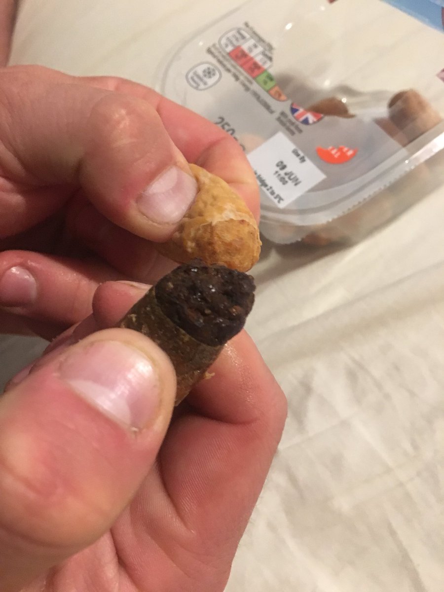 laurel_saward's tweet photo. @coopukfood what’s happened to this cocktail sausage? Rock solid and almost black 🤔 https://t.co/KWRlujyXlC