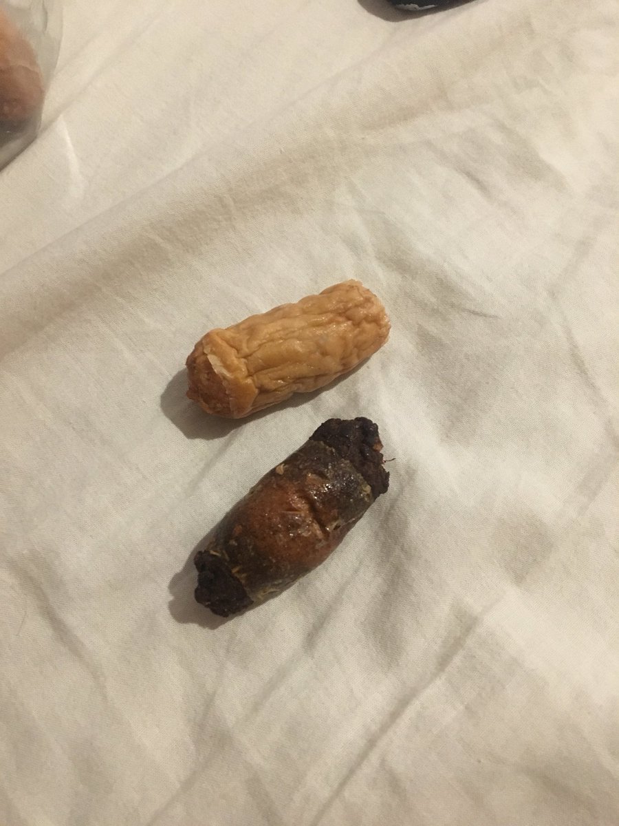 laurel_saward's tweet photo. @coopukfood what’s happened to this cocktail sausage? Rock solid and almost black 🤔 https://t.co/KWRlujyXlC