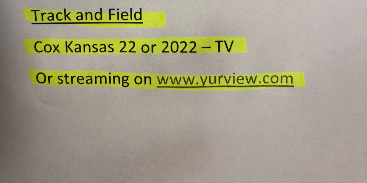 Watch our Blue Jays and Lady Jays battle the Track and Field Friday and Saturday live!