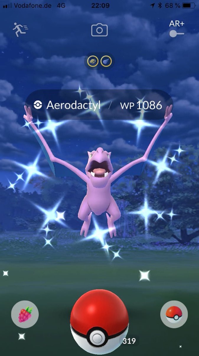 Shiny aerodactyl  Pokemon go, Pokemon, Incoming call screenshot