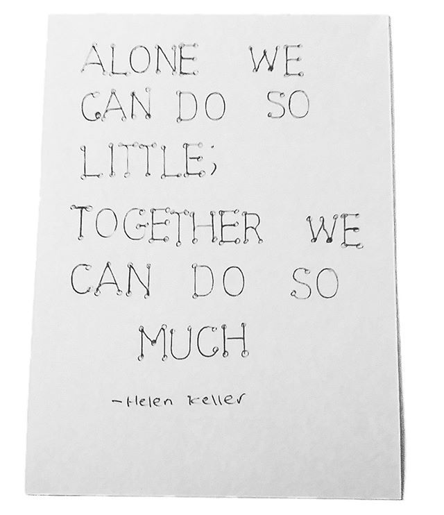 InCareOf1600's tweet photo. "Together" by Teri Anderson
. ...[for more info on how to participate in #ArtAsTheMessage and #InCareOfTheWhiteHouse, visit the link in our profile] #DearMrPresident #Participation #Politics #Art #MailArt #PoliticalArt #artwork #DonaldTrump #President #P… https://t.co/opnvwJm2fP https://t.co/Kqek2Tt2DM