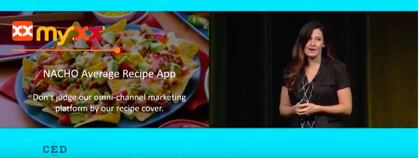 hutchlaw's tweet photo. RT @CEDNC: "Nacho average recipe app:" @myxxrecipes takes the #CEDTech 2017 stage. Revisit their presentation here: https://t.co/h8LNNwS3rh https://t.co/pbnEWEmyao