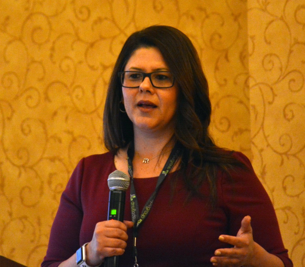 TranspoGroup's tweet photo. Thanks to Michele Martinez, Mayor Pro Tem from #SantaAna, for speaking at our AV Policy Conference today and sharing the vision for Santa Ana with us! #autonomousvehicles https://t.co/zhclyfrAkB