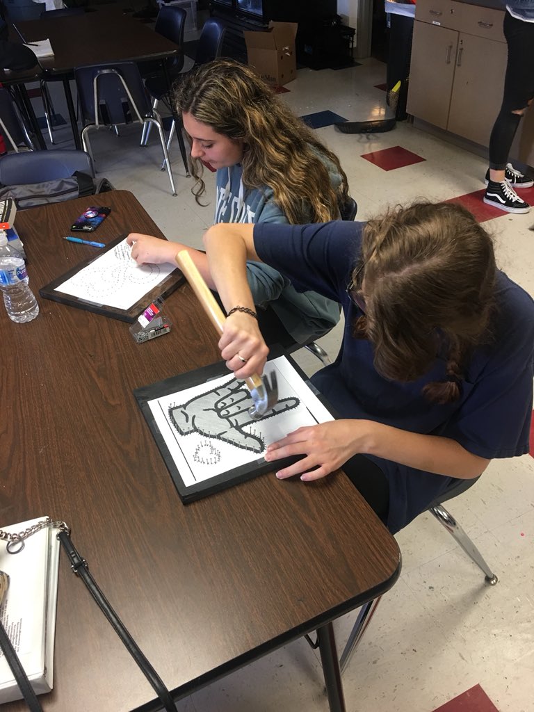 Survey of Ag is still working hard on the #stringartprojects. They’re looking great!!