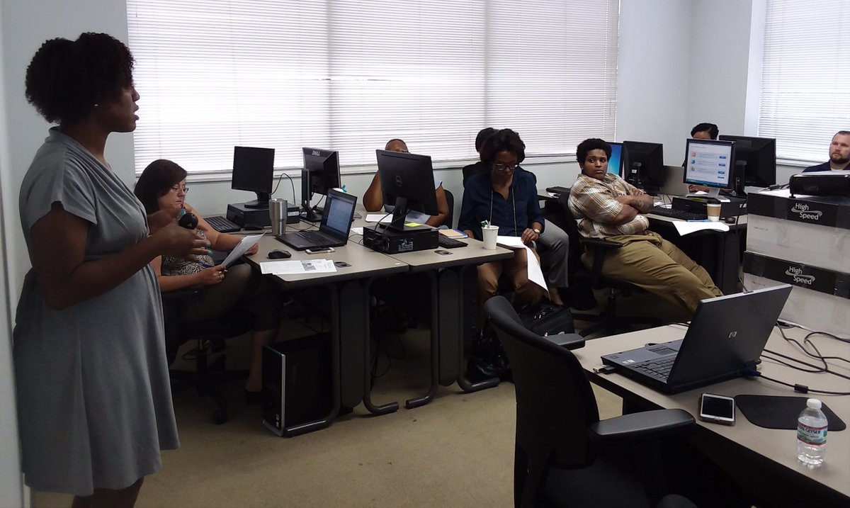 Thanks to our presenter Wyashika Conner &amp; all of our attendees for making this week's QuickBooks event a success!  Participants learned basic theory about business financials, then got some crucial hands-on experience about various aspects of this useful software.