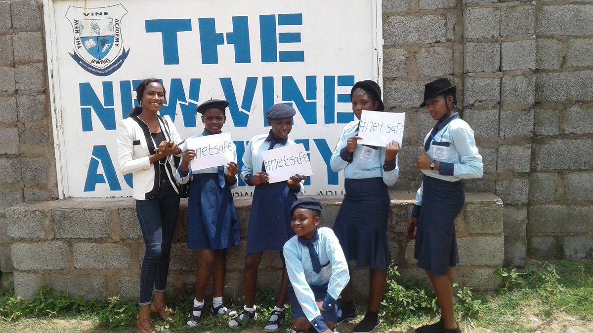 The #netsafeedutour Children's Day campaign kicked off today with our Schools visits across Nigeria.

FCT Abuja #netsafe advocate #christabelaigbogun spoke to the students of The New Vine Academy Bwari Abuja.

#WISEInitiative #RealTimeSupport #Collaboration #ngo #causes #charity