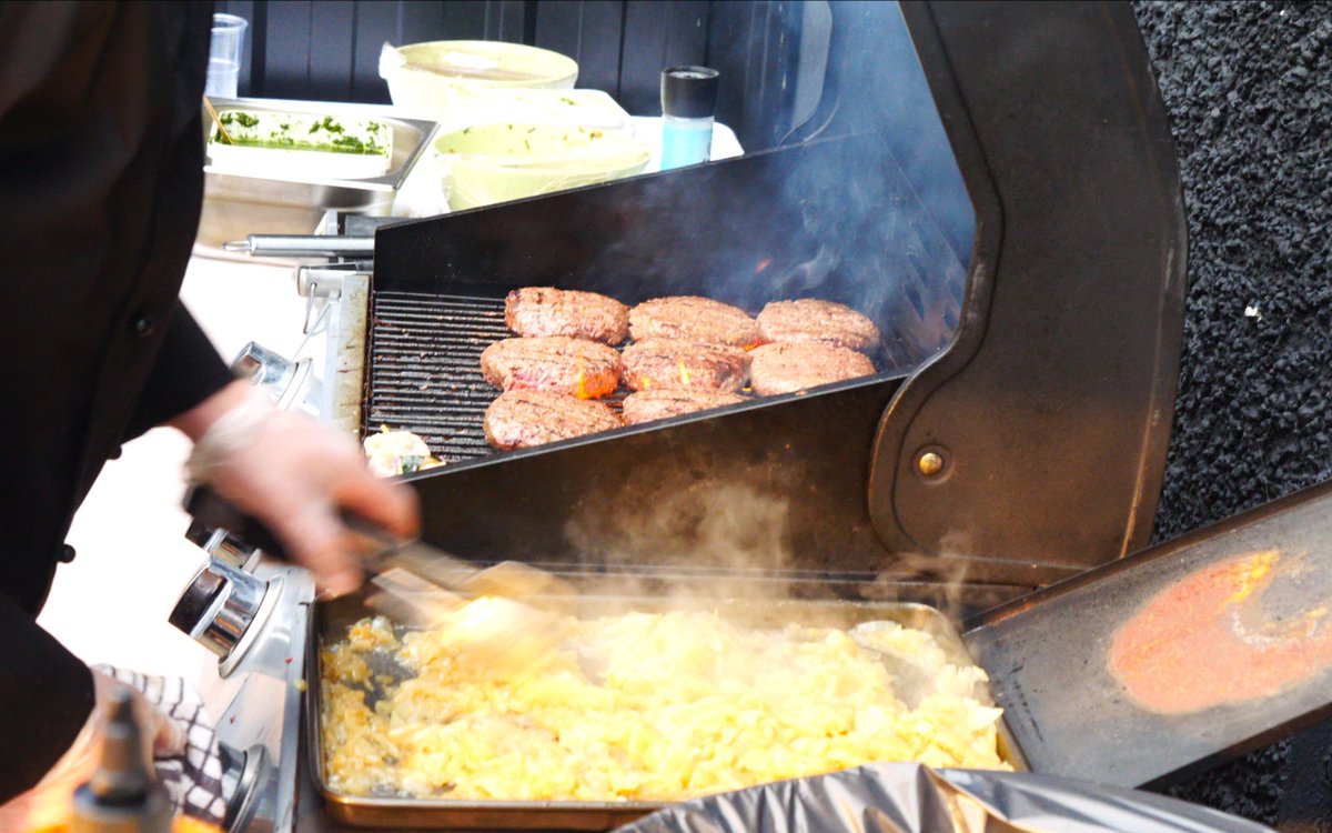 wearebroadlake's tweet photo. Burgers are sizzling, beer supplies are depleted, the sun is... hiding (@MetEireann forecast... you lied), and the craic is being had at the Broadlake BBQ! 

Big thanks to everybody who could make it! https://t.co/caXIfevdhf