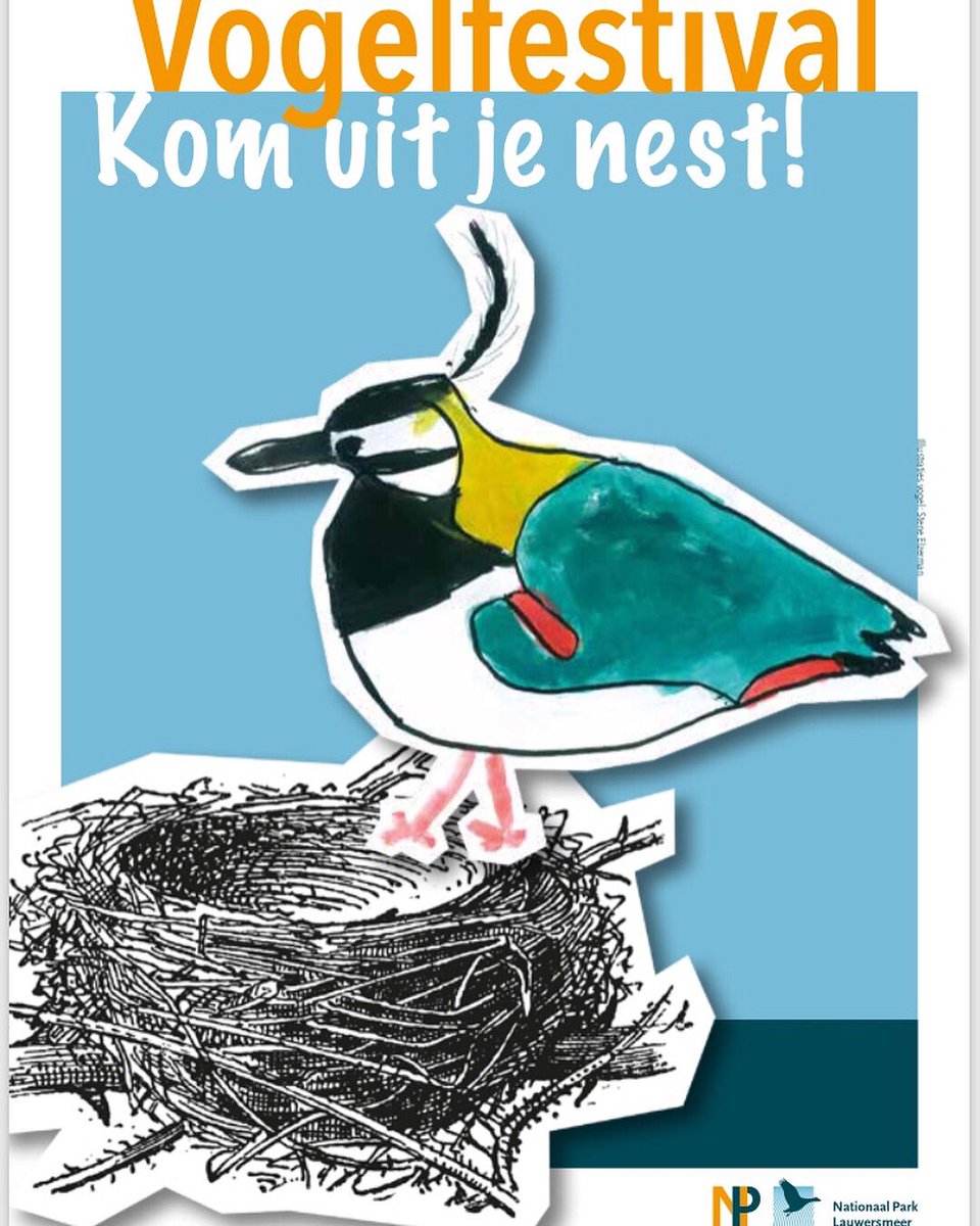Nog lang niet uitgevogeld na <a href="/Vogelweek/">Nationale Vogelweek</a> zet dan alvast het Vogelfestival; Kom uit je nest! in je agenda. Zondag 16 september 10-17 uur @NPLauwersmeer <a href="/staatsbosbeheer/">Staatsbosbeheer</a> <a href="/IVNRegioNoord/">IVN Regio Noord</a> <a href="/_Prolander/">Prolander</a> <a href="/provgroningen/">Provincie Groningen</a>