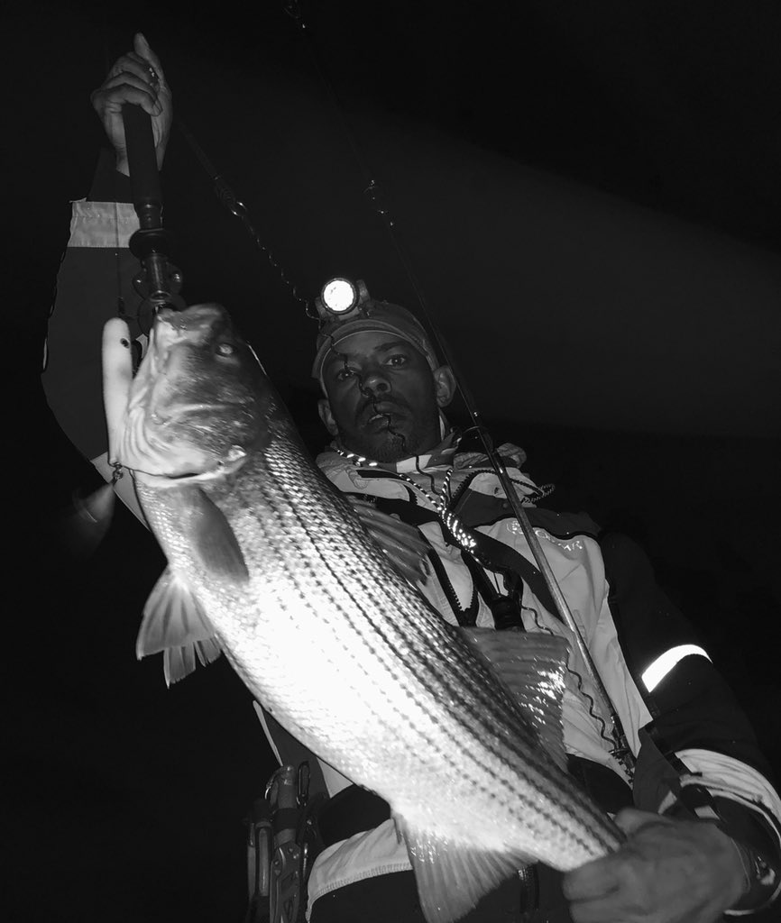stateanglers's tweet photo. They’re gettin’ bigger... After a long winter - reunited at last. Tight lines to all this #MemorialWeekend #stripedbass #fishing and living the @RealSaltLife https://t.co/3Bie6SOWse