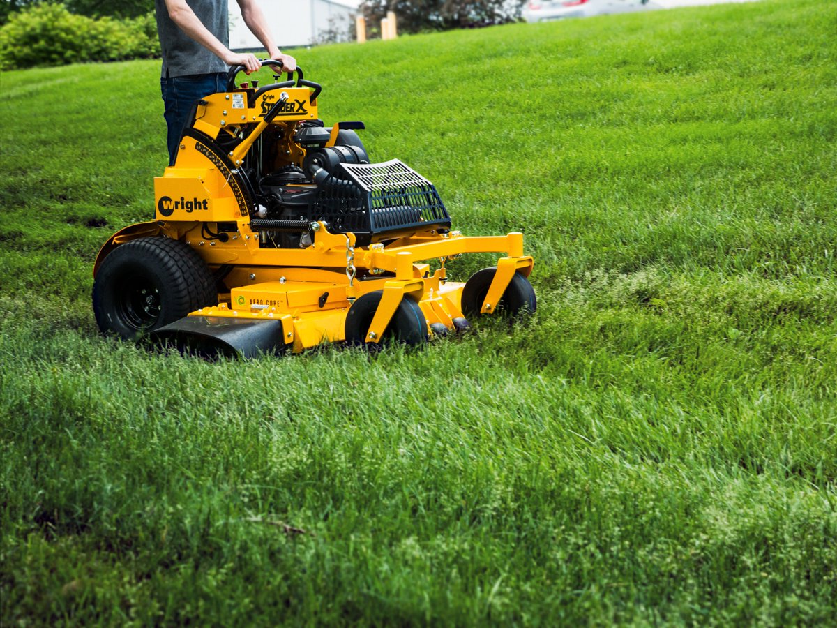 WrightMowers's tweet photo. The #StanderX. The OG stander refined. With 360 degree visibility, a floating AERO coredeck, and rapid height change. Everything you want and more. Learn more about our #StanderX at https://t.co/RwBCzrHbC6 #wrightmowers https://t.co/wFE5nTxzn8