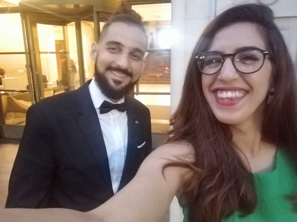 Our wonderful Mo and Safa are at the <a href="/footprintmedia/">footprintmedia</a> awards, we’ve been nominated for our sustainable cup campaign. ♻️