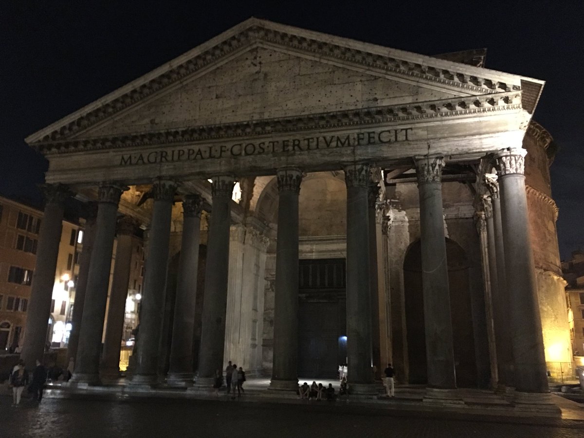 Live from #pantheon #RomaamoR #primaveraromana