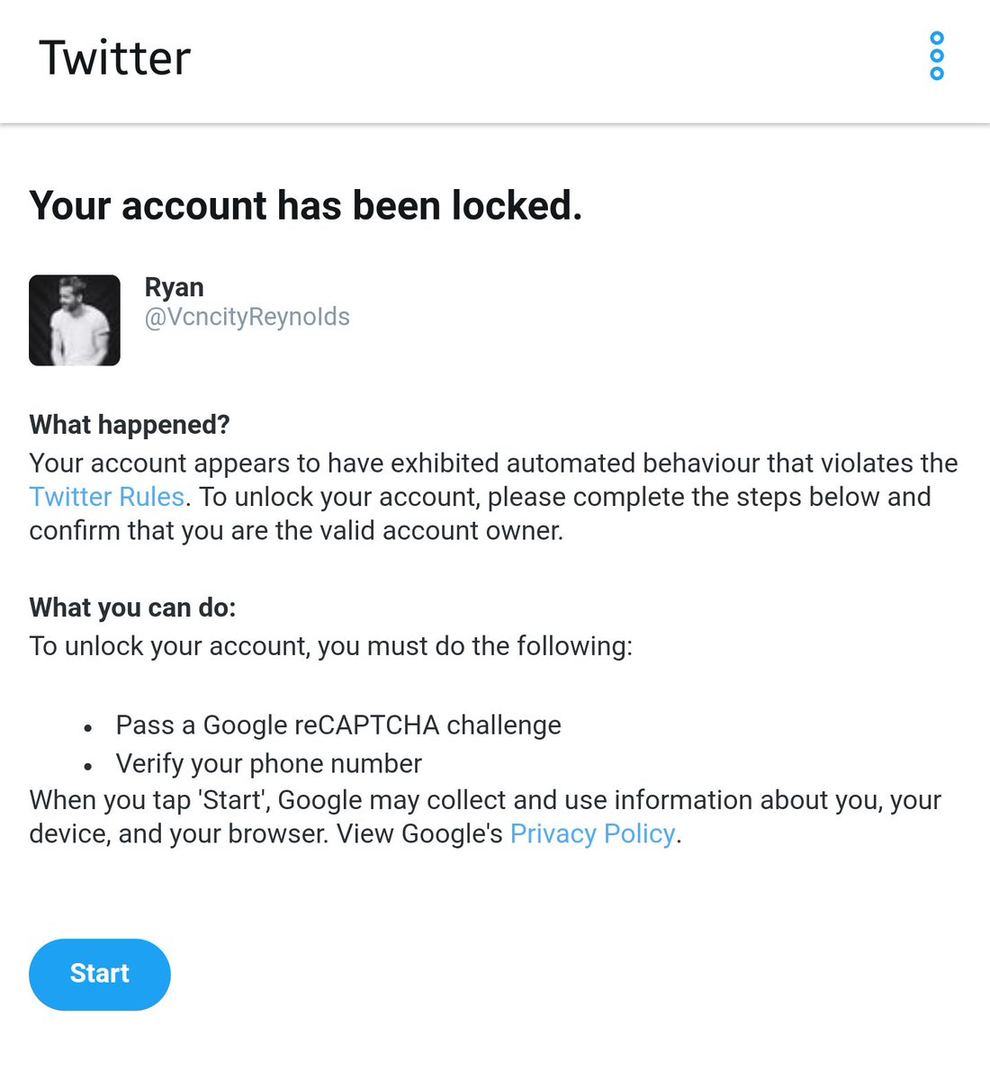 I barely got this account started and got locked out.