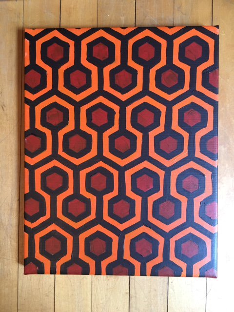 OutlawPoetryMag's tweet photo. Carpet from the Overlook now available at your local Persian rug dealer. https://t.co/jslCroxgHX #painting #carpets https://t.co/58Vp6Mffe8