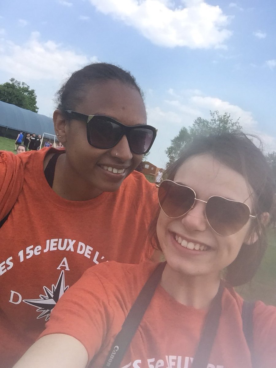 Je vis l’expérience des jeux de l’AESD pour la première fois aujourd’hui! Une journée inoubliable même comme bénévole 😄 #JeuxAESD2018 <a href="/cscmonavenir/">Csc MonAvenir</a> <a href="/Animationcultur/">Animation culturelle</a> <a href="/aesdccs/">AESDCCS</a>
