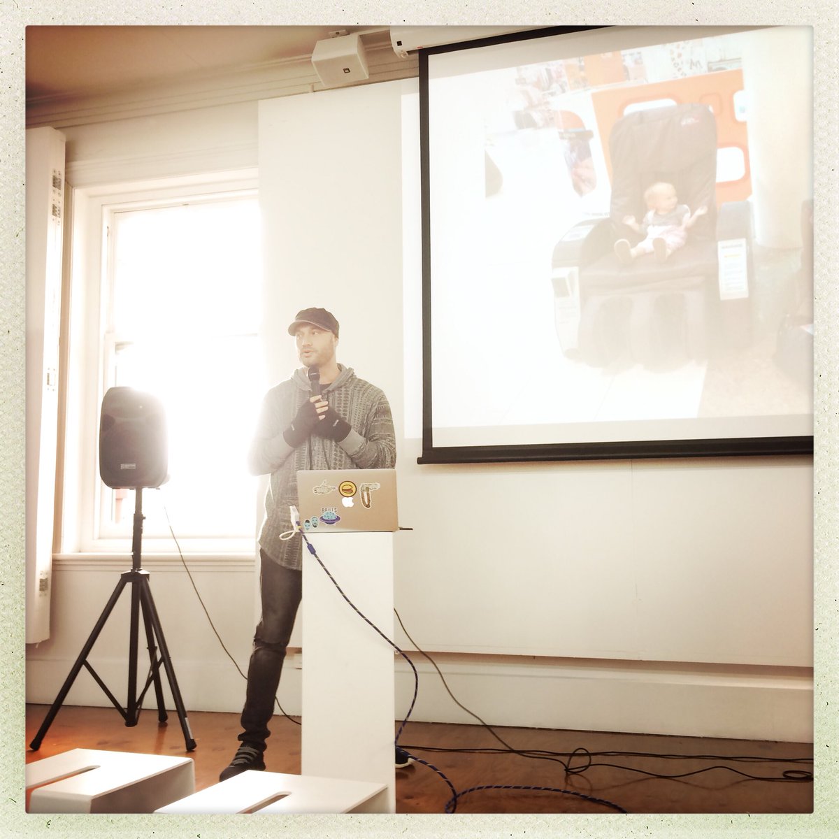 BobaMBaluchova's tweet photo. Attending #CreativeMornings talk @ #StudioOne in #Auckland with an inspirin speaker: #MarcusPowell (#CTOA founder & musician), who buils a pathway for #Aotearoa #youth into #NZ music industry. #nzMusicMonth #nzMusic #cmAkl #cmCommitment @Auckland_CM @creativemorning @nzonairmusic https://t.co/ppU4btOWbj