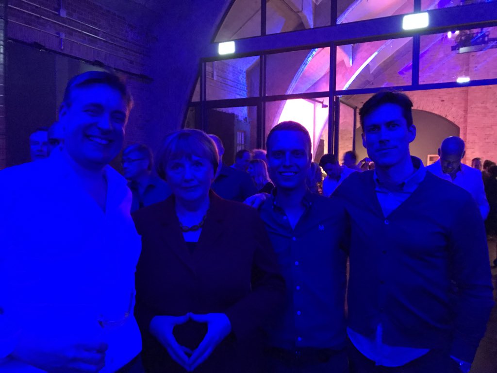 GarethSinnamon's tweet photo. @StaceLLP providing #BREXIT strategy advice to Fraulein Merkel.  @BCO_UK #BCOBerlin2018 #behindprogramme #overbudget #itwontendwell https://t.co/H43gBXmV68