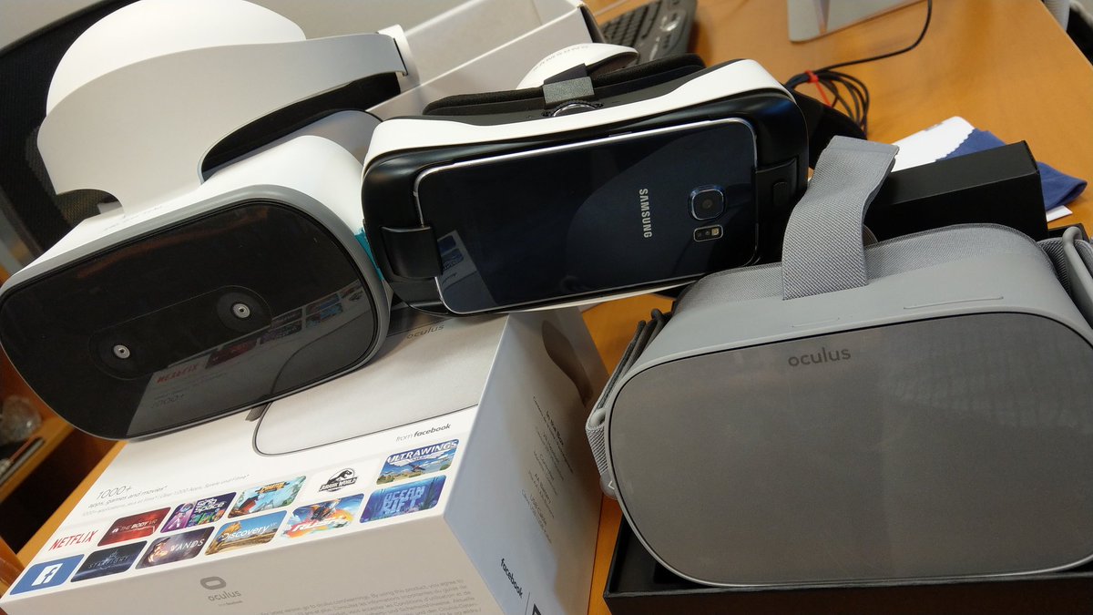 Working with the latest generation of mobile VR sets @lenovo Mirage Solo and <a href="/oculus/">Oculus 👉 Meta Quest</a> GO. Compared to the Gear VR these systems go in the right direction with the improved displays, comfort, and the inside out tracking of the Mirage Solo. #VirtualReality #unity3d #gamification