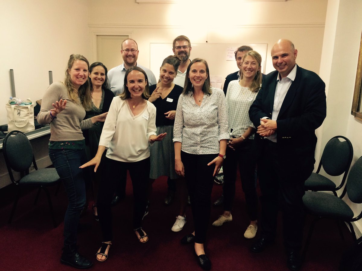MarianneContent's tweet photo. And again with participants from both charities Acte and @OnPurposeFR . Now time to bed. Well deserved. Boom 🔥 #FailinGracefully #ImprovTonPitch https://t.co/9RPFEBtNry