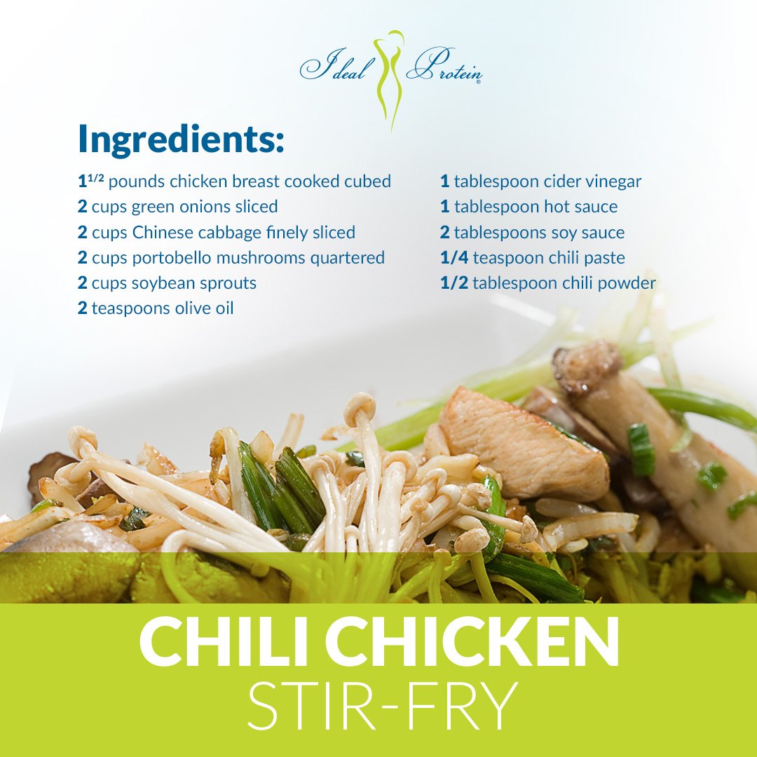 finalsolutionWL's tweet image. Looking to spice up dinnertime? Bring the 🔥 with his delicious blend of vegetables, chili, ginger, soy sauce and chicken. Try our Chili Chicken Stir-fry tonight!