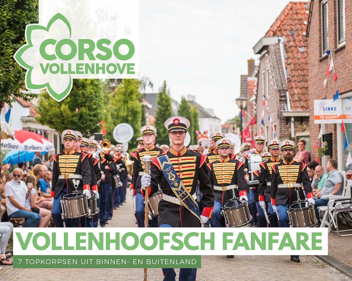 corsovollenhove's tweet photo. Zoals ieder jaar opent onze Vollenhoofsch Fanfare het Middagcorso, natuurlijk samen met de Dahliakoningin. Zij gaan voorop in de kleurrijke stoet van praalwagens en topkorpsen. Komt u op 25 augustus ook van @VFanfare genieten in Vollenhove? #muzikaalspektakel #miljoenendahlias https://t.co/bNGa7pBs0p