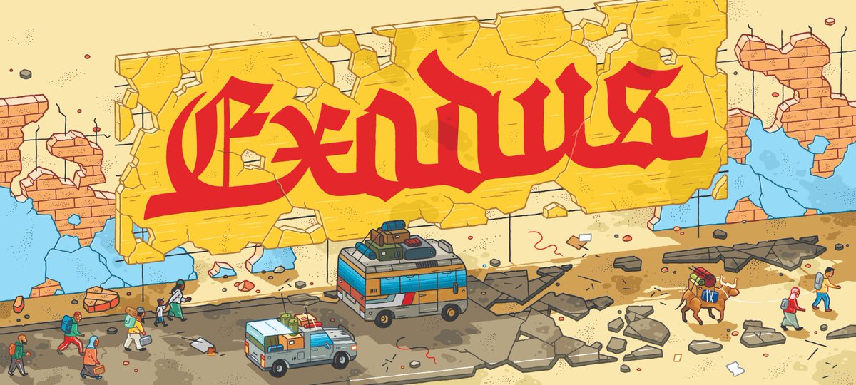 #Exodus van Jasper Rietman // uitgave van <a href="/SubQPublishers/">SubQ Publishers</a> : striptip.nl/recensies/exod…