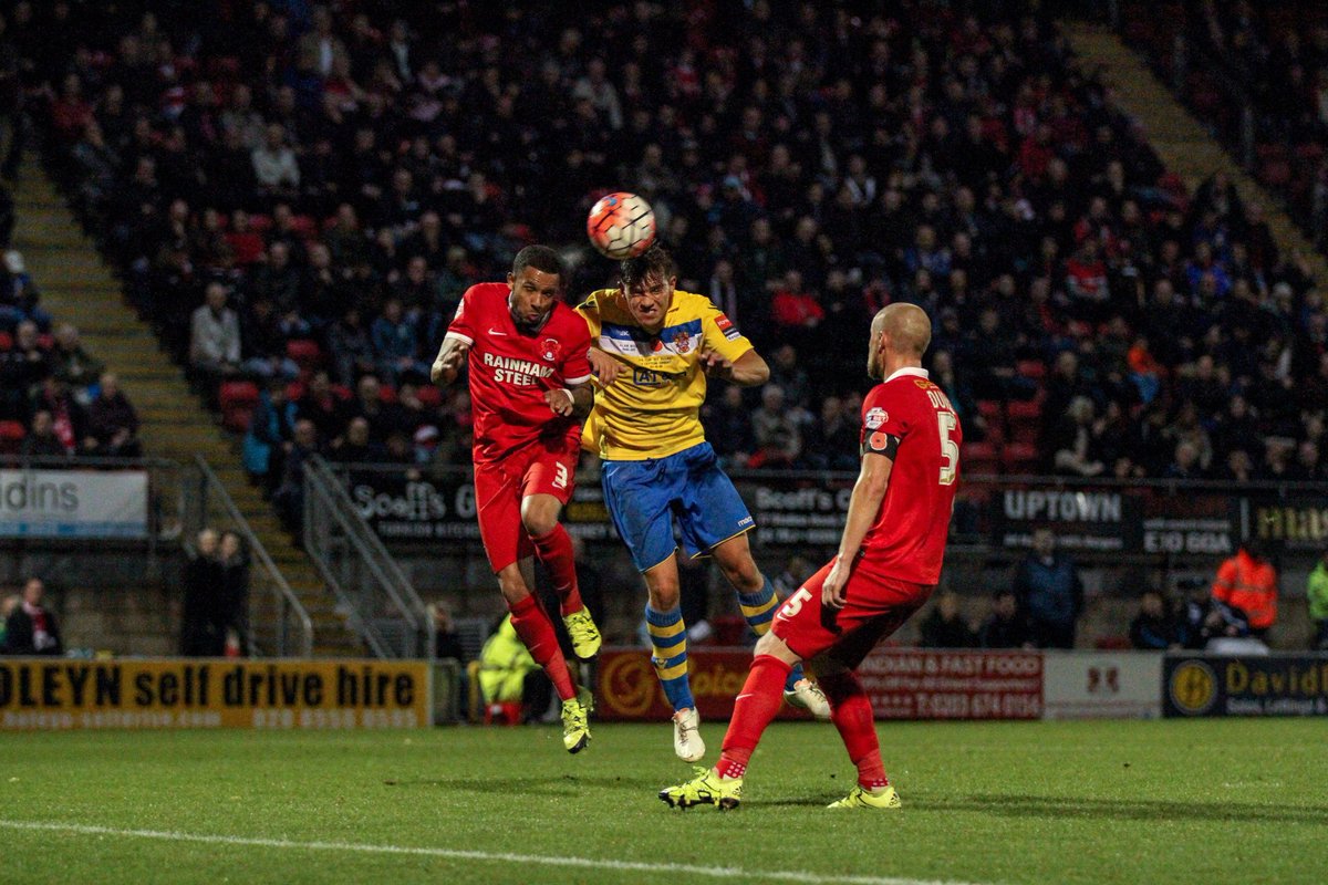 .<a href="/PatrickCox009/">Pat Cox</a> Welcome back to @StainesTownFC ... hopefully more big cup days like this!