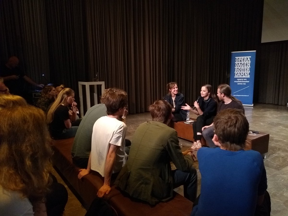 lifeisafestival's tweet photo. How fantastic was 'Tinkling I' by Belgian Talitha de Decker & so glad the aftershow Q&A with the piece's creators was in English 😉 #ODR18 @Operadagen #contemporarydance #Rotterdam #festivalblogger #operafestival https://t.co/kjhameZRDN