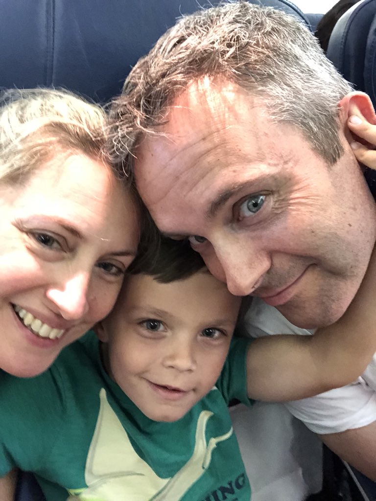 ItsShermanBrown's tweet photo. We’re on the plane! #PeruBound #traveling #family https://t.co/2QiFibXAbH