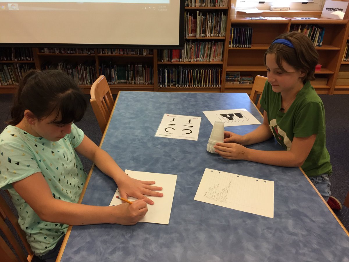 Code4AimeeFahy's tweet photo. AES Girls Who Code apply critical thinking, problem solving, math &amp; CS skills to create UNPLUGGED https://t.co/8gH6q8JmkY Course F challenges! @codeorg @GirlsWhoCode @TeachCode @AvonTigers https://t.co/9QHGGzLrCQ