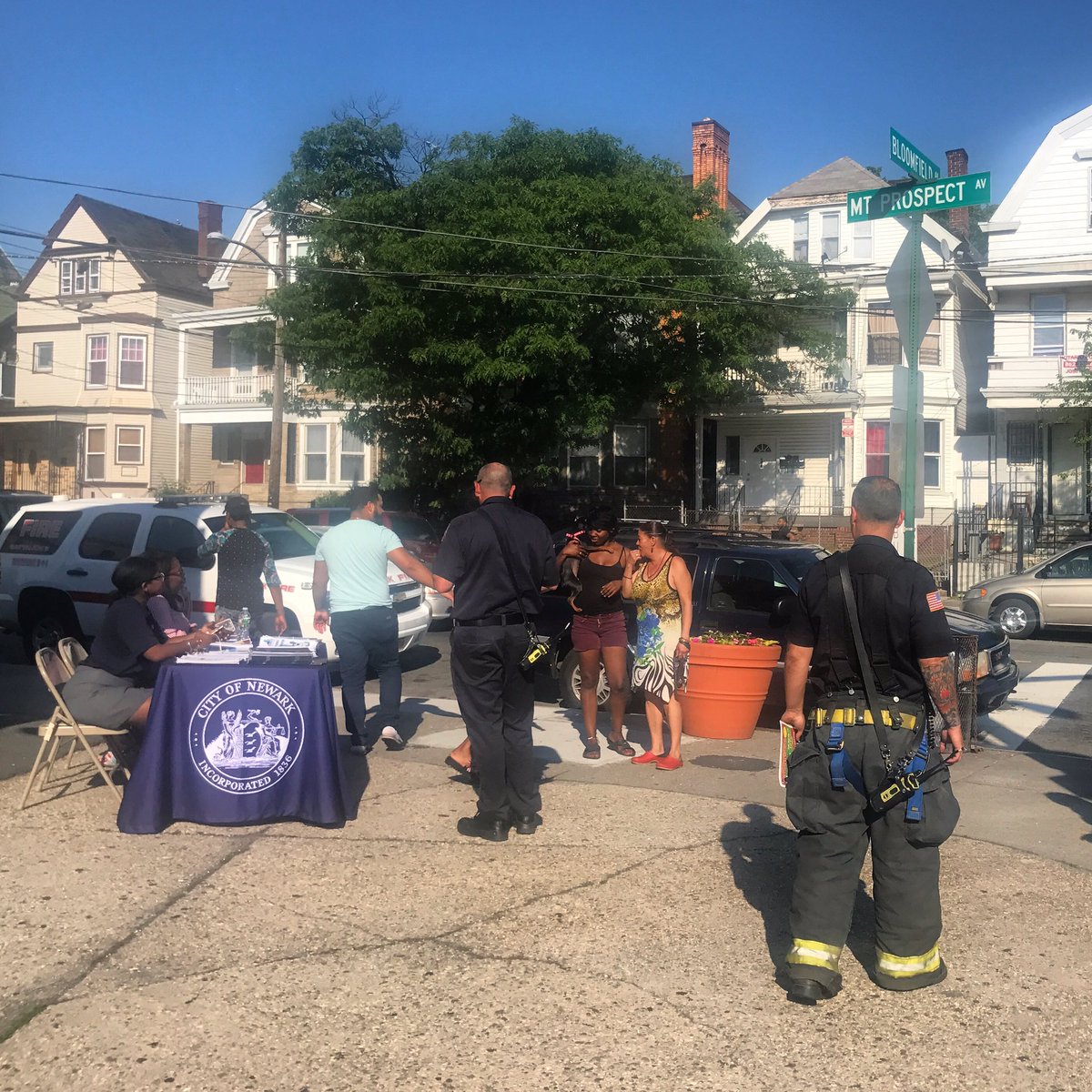 DeputyMayorJQ's tweet photo. City of Newark, NJ - City Hall #Mayor Ras J. Baraka #OccupytheBlock Bloomfield Ave and Mt. Prospect #NewarkForward https://t.co/yK5TS8NUnN