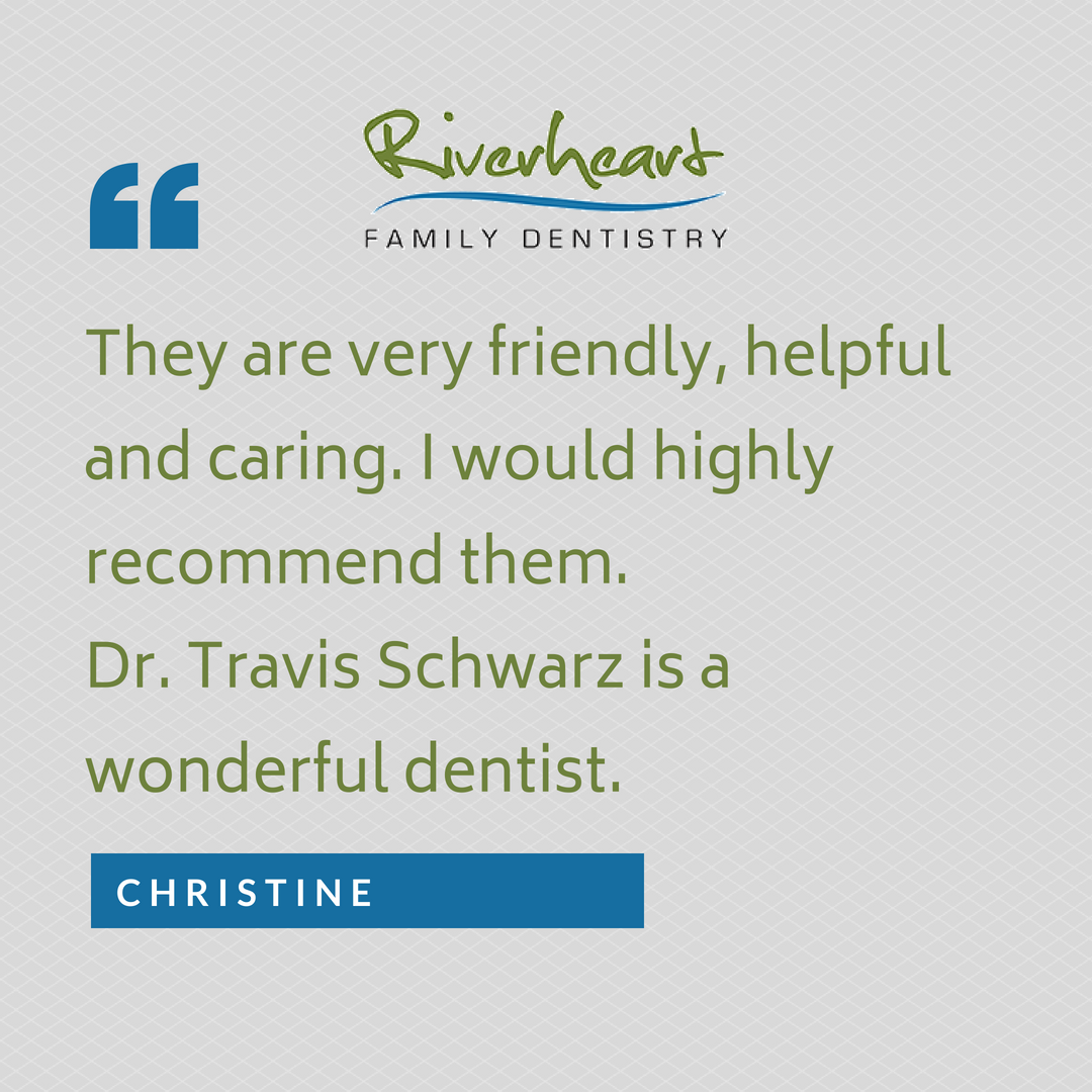 Thank you for your kind words, Christine! We love to see our patients smile! 
⭐⭐⭐⭐⭐ #PatientReviews #RiverheartFamilyDentistry