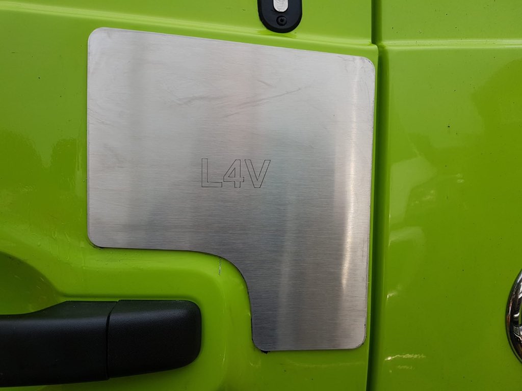 Vandeadlocks's tweet photo. Renault and Vaxhall rear door repair plate this would not of happened if dead locks were fitted https://t.co/cPqUAcsnB5