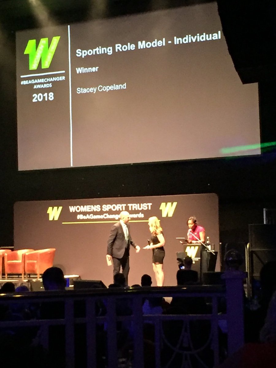 One of the proudest moments of my sporting career. Thank you to the <a href="/WomenSportTrust/">Women's Sport Trust</a> for the fantastic work they do, thank you to everyone who voted, and thanks to EVERY single person who is supporting me to pave the way...this one’s for you 😊🌟 #PaveTheWay #BeAGameChanger 💪💥