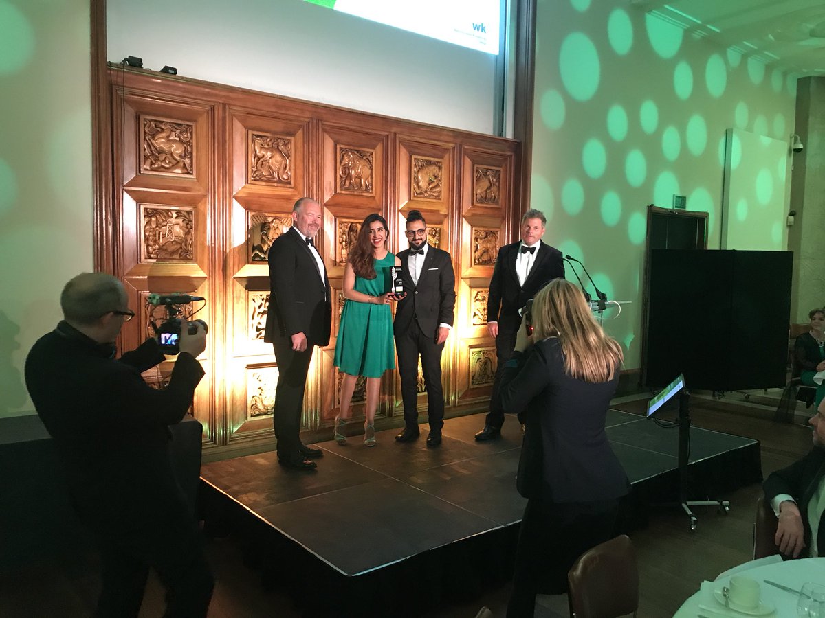 And the penultimate #footprintawards Sustainability In Education Award 2018 sponsored by <a href="/Westking/">Ricardo Reys West King</a> College goes to <a href="/uniofbrighton/">University of Brighton</a>