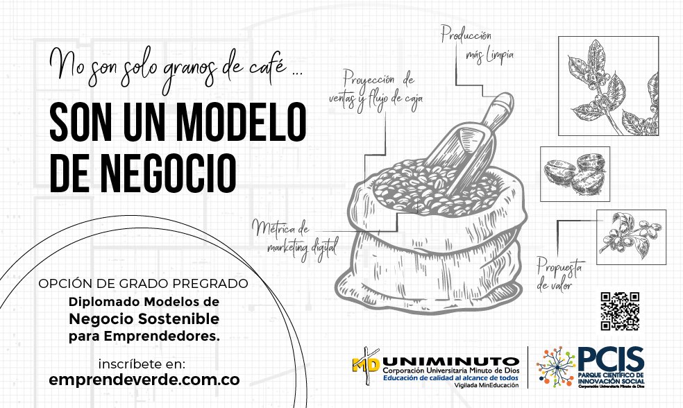 PCIS_UNIMINUTO's tweet photo. Diplomados UNIMINUTO 2018:
Materializa tus ideas en un espacio que te ayudará a desarrollar tu emprendimiento, proyectando tu idea de negocio y generando ventas en poco tiempo. ¡Además, puedes cursarlo como opción de grado! Inscríbete ya y #ModelaTuModelo https://t.co/9Er8W8AFyz https://t.co/mFifnIFgFg