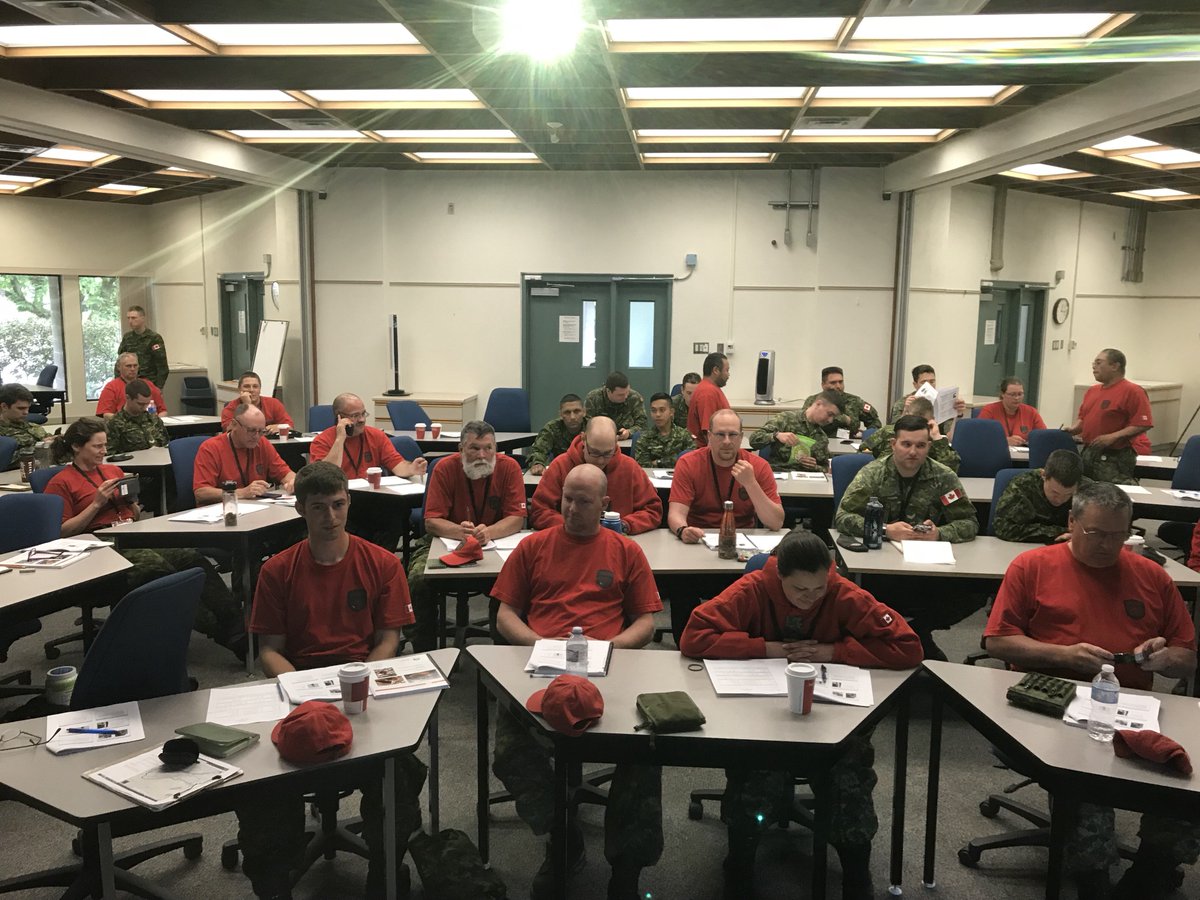 CanadianRangers's tweet photo. With waters reported to be subsiding troops continue to be at the ready. #operationlentus Preparing troops to support where needed. #caf #canadianrangers #reserves https://t.co/xKzRoFqgCF