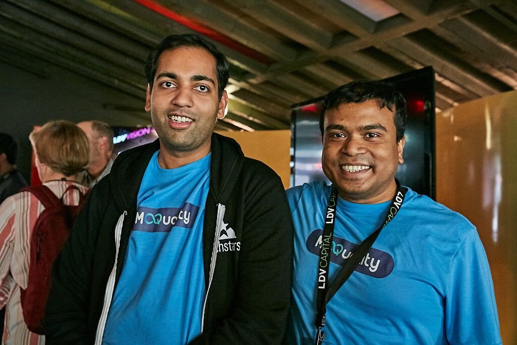 ldvcapital's tweet photo. The 2018 #LDVVisionSummit #StartupCompetition winner! Congratulations to Shauvik Roy Chaudhary and team with @moqualityinc! https://t.co/NSI536XJp9