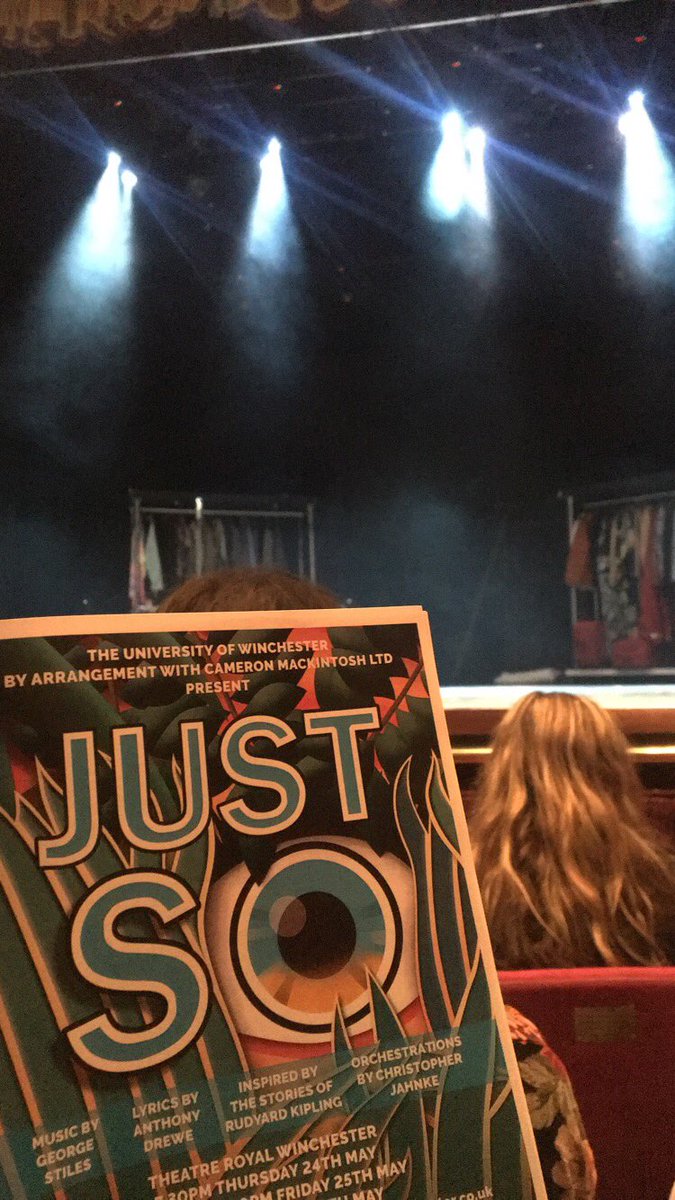 wickedly_glinda's tweet photo. what a fantastic opening night from the cast of @JustSoWinch! so proud to see you all up there tonight💗💗 https://t.co/ZKCYMZYhqS