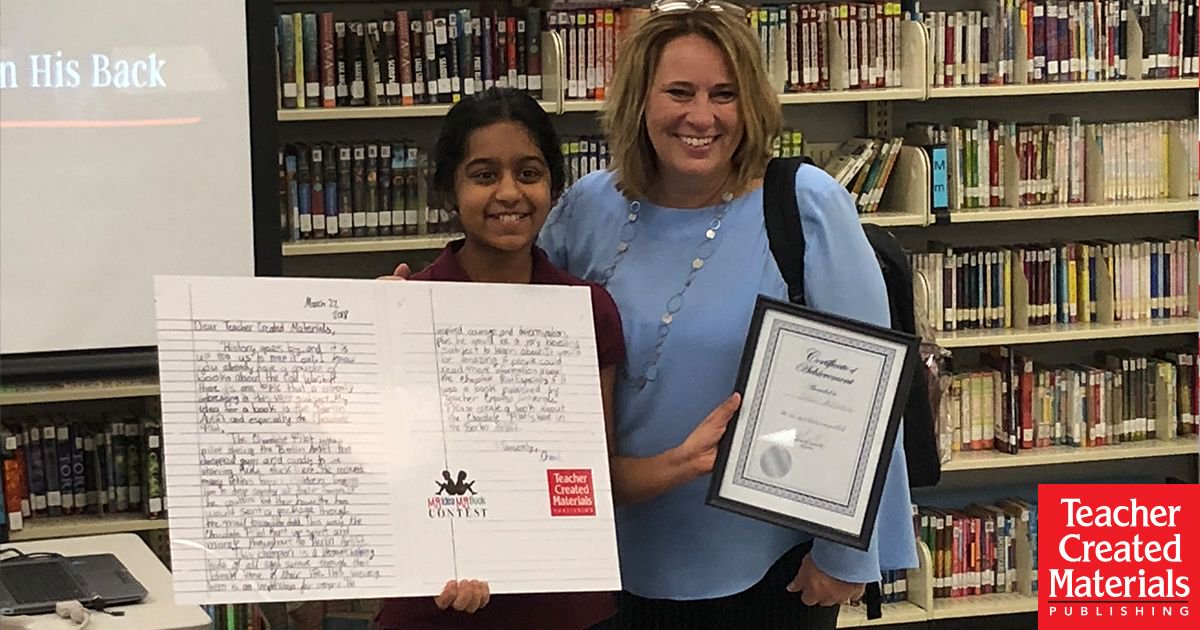 tcmpub's tweet photo. We’ve officially announced the winner of the My Idea My Book contest! Find out which book idea won and will be published by Teacher Created Materials. https://t.co/rZaLAABz2B https://t.co/vdsnhRS85L