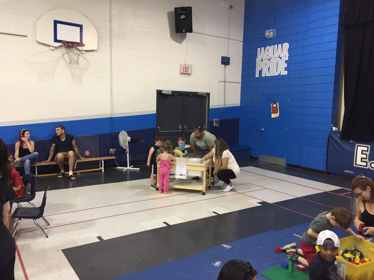 EIMJaguars's tweet photo. What an awesome turnout for Welcome to Kindergarten! thank to Mrs.Resney, Hildebrand, Bryans and Duggan welcoming our new families! #wintheyday #makeyourmark #beachampion #jaguarpride4ever https://t.co/wUfafFfLqd