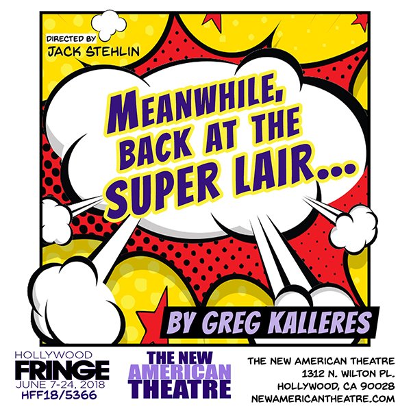 NewAmericanThtr's tweet image. @gakalleres We're SUPER excited to open the LA premiere of your play Meanwhile, Back at the Super Lair at @NewAmericanThtr ! goo.gl/ooCQHa  #lathtr #ilove99 #pro99 #betterlemons #hff18