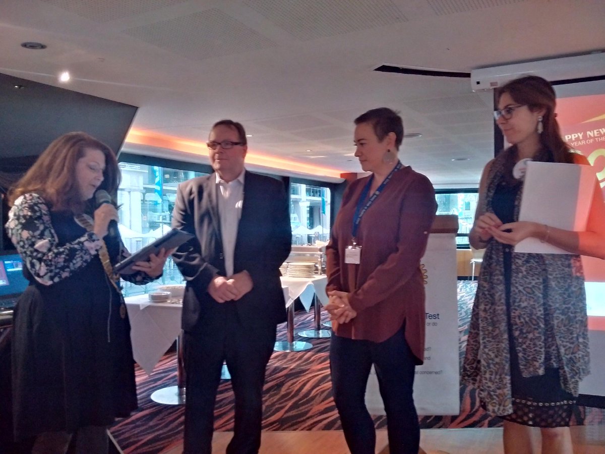 RotarySydCove's tweet photo. Welcome the newest #Rotarian in the world at this very moment. Welcome to #theboatthatrocks, Georgia! :-D #Rotary https://t.co/Vfx1GvVLRi