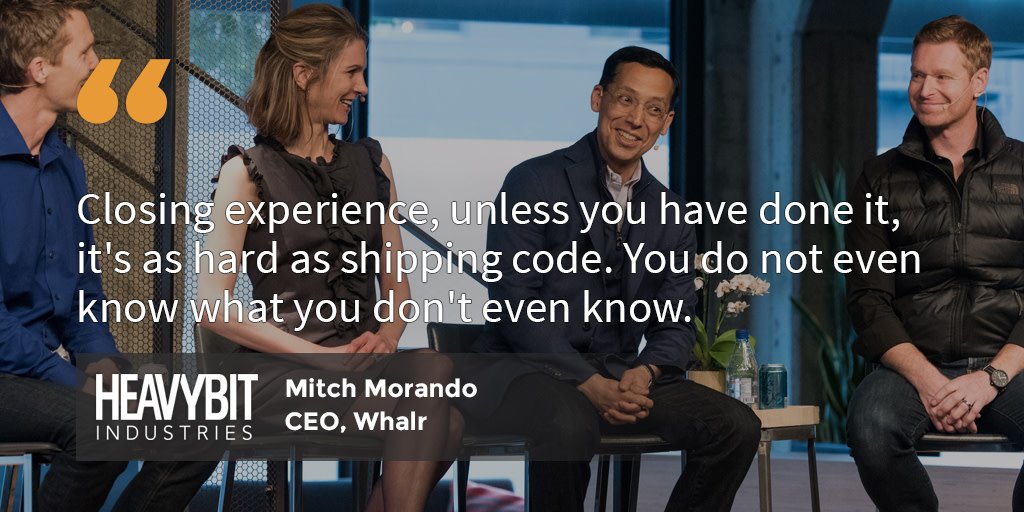 What should you look for in an early sales hire? Hear from Whalr CEO <a href="/Mitch_Morando/">Mitch Morando</a>, along with a panel of experts, as they explain how to build and scale your sales team. bit.ly/2keTKoO