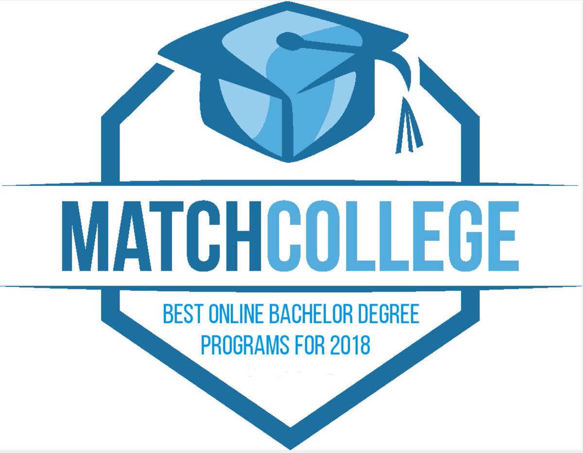 Are you considering an #online #college #degree from an #accredited #university?  Start by researching the #top #ranked colleges for online #bachelor degrees with <a href="/MatchCollege/">Match College</a> today at bit.ly/2Ecmg2v.