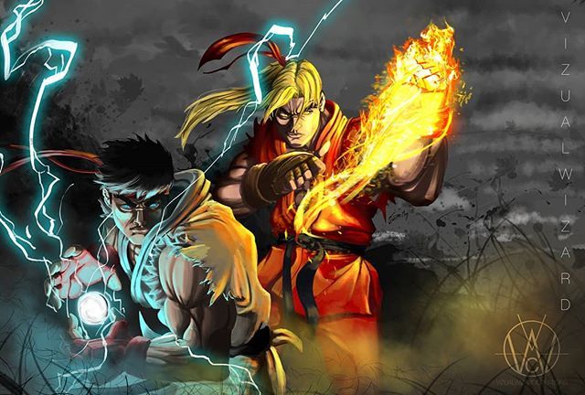 VizWizArt's tweet image. Ken and Ryu!! I completed these drawings months apart because of school but hey....I finally got it done😁

#StayBlessed everyone!

#vizwiz #vizualwizard #procreate #ipadproart #instagramartists #doodles #sketchaday #artistoninstagram #skecth #digital… instagram.com/p/BjLQKVRFMB6/