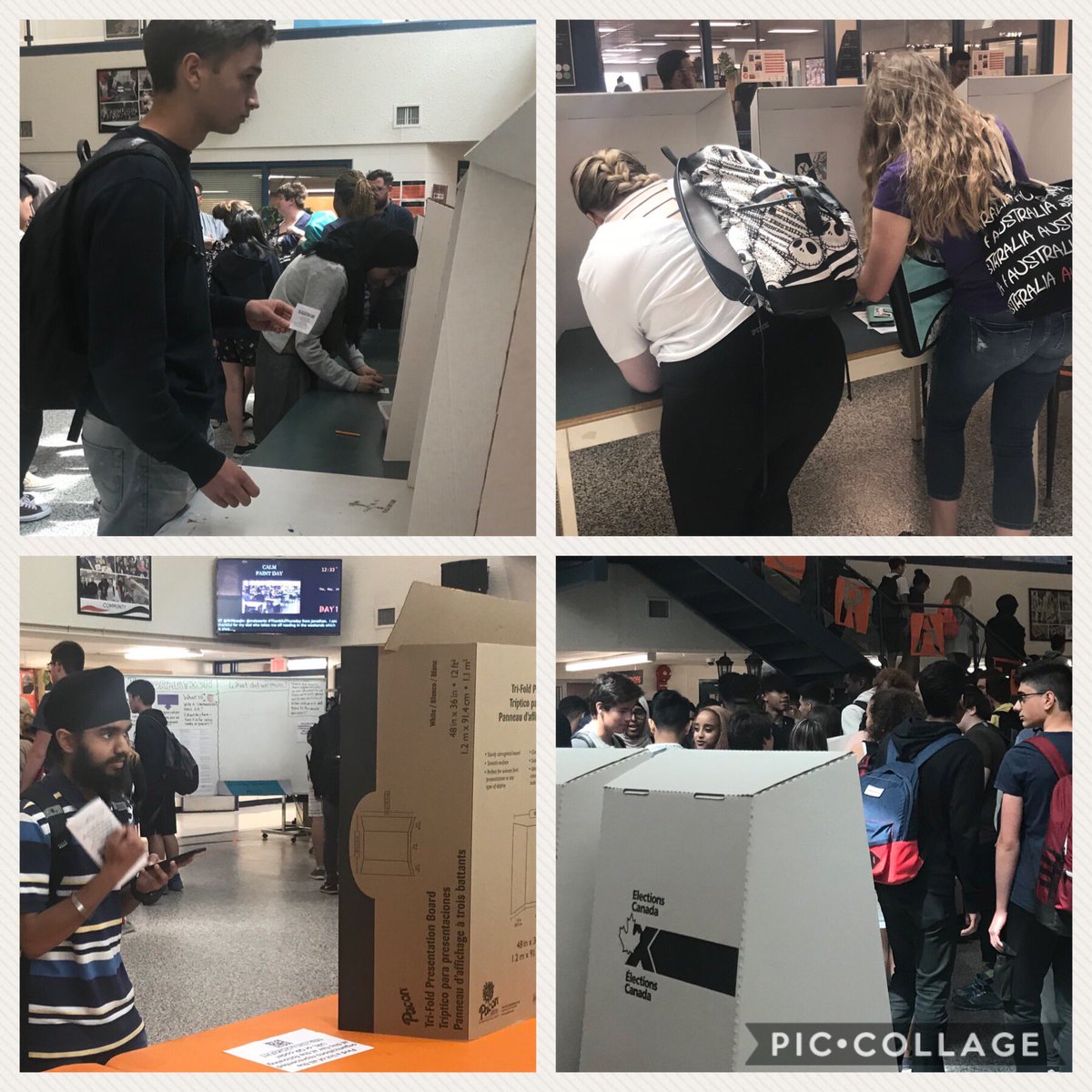 LazerteFrenchie's tweet photo. Bravo aux étudiants @melazerte 👏 qui ont pris le temps et fait l’effort d’exercer leur droit de vote pour élire un nouveau président/une nouvelle présidente de l’union des étudiants dans une course électorale serrée et bien organisée 👍🏽 Que le meuilleur/la meilleure gagne 🖖🏼 https://t.co/yQ1LZibN2F